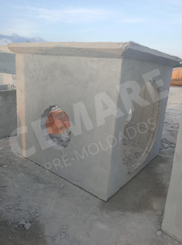 Boca de Lobo Pré-moldada Ibitiruna - Caixa de Concreto Pré-moldada para Drenagem