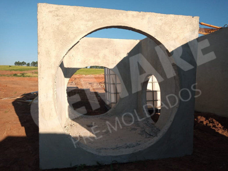 Caixas de Concreto Pré-moldadas para Drenagem Pindamonhangaba - Caixa Pré-moldada para Drenagem