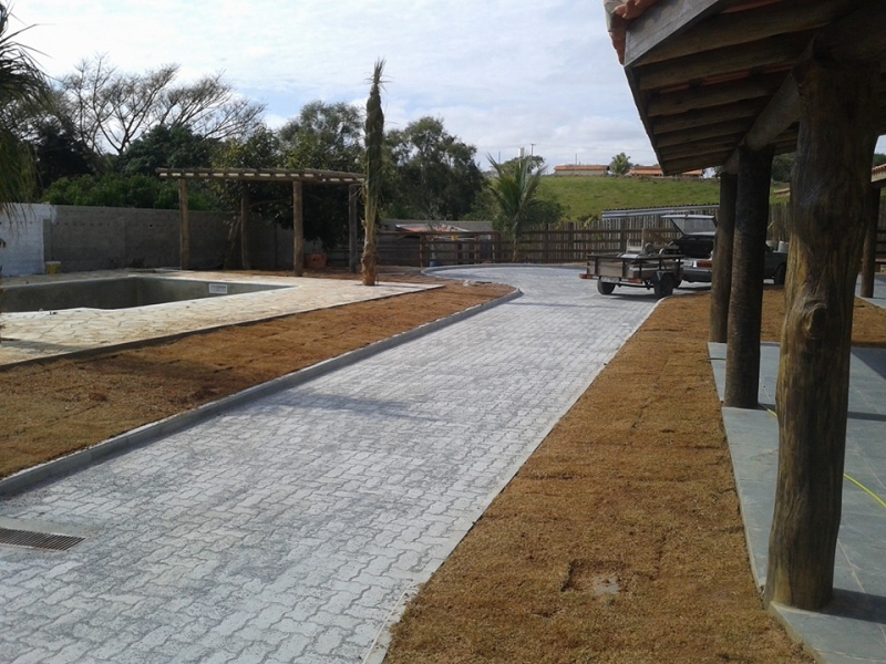 Lajotas de Concreto para Jardim Araras - Lajota Concreto 45x45