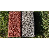 piso de cimento queimado colorido orçar Mendonça